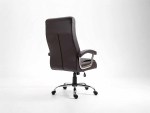 Office Chair Brown Leather Woody - Image 5