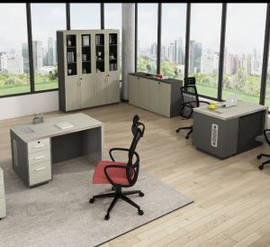 Nabih office 120 cm woody - Image 2