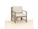 Nice Sofa Outdoor One Seater Beige - Image 7