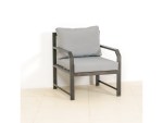 Nice Sofa Outdoor One Seater Grey - Image 3