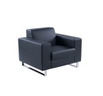 صوفيا كنب مكتبي فردي جلد أسود