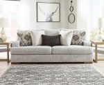 Mercado Ashley Sofa Three Seater Gray - Image 3