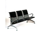 Leather Three Seat Waiting Chair 175cm Woody - Image 5