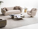 Rena Single Sofa Beige Woody - Image 3