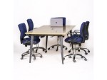 Nagoo Meeting Table 200cm Grey Woody - Image 2