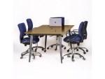 Nago Meeting Table 200cm Brown Woody - Image 2