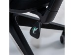 Nature Black Swivel Office Chair Without Headrest Woody - Image 10