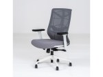Nature Grey Swivel Office Chair Without Headrest Woody - Image 4