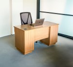 Nago Office 140cm Brown