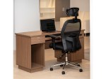 Black Office Chair with Headrest Woody - Image 4