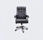 كرسي مكتبي جلد أسود