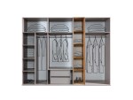 Beru Six Doors Wooden Wardrobe Woody - Image 2