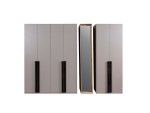 Beru Six Doors Wooden Wardrobe Woody - Image 4