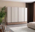 لوجانو دولاب ملابس 6 أبواب