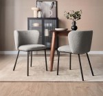 Mandy Dining Chair Dark Grey