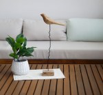 تمثال الطائر الخشبي