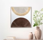 لوحة فنية من الصوف