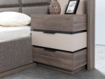 Hippie Grey Bedroom Set 180x200cm Six Pieces Woody - Image 4