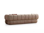 Madrid Four Seater Sofa 280cm Brown Woody - Image 3