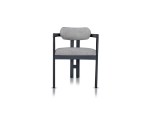Padova Gray Woody Fabric Chair - Image 4