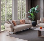 ويلا كنب كلاسيك ثلاثي بيج