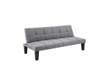 Pearl Three Seater Sofa Bed Dark Grey Woody - Image 3