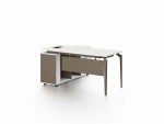 New Miami Desk 160cm White Woody - Image 4