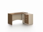 New Nira Desk 140cm Brown Wood - Image 4