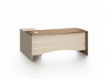 New Nera Desk 180cm Brown Woody - Image 5