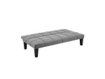 Pearl Three Seater Sofa Bed Dark Grey Woody - Image 2