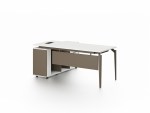 New Miami Desk 180cm White Woody - Image 4