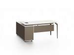 New Miami Desk 160cm White Woody - Image 5