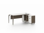 New Miami Desk 180cm White Woody - Image 5