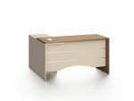 New Nira Desk 140cm Brown Wood - Image 6