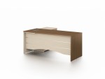 New Nera Desk 180cm Brown Woody - Image 6