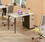 نيو ميامي مكتب 120 سم ابيض