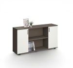 New Miami White Credenza