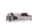 Padova Four Seater Sofa Dark Grey 260cm Woody - Image 7