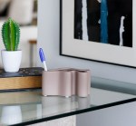 فازة سيراميك صغيرة وردي