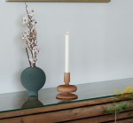 شمعدان بوهيمي بني صغير