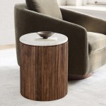 طاولة جانبية خشب هندي