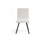 كرسي قماش كريمي