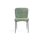 كرسي قماش أخضر