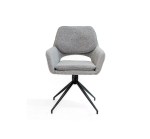 غريسو كرسي طاولة طعام رمادي