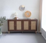 رينزو بوفيه خشب طبيعي