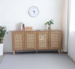 رينزو بوفيه خشب طبيعي