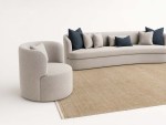 Kalma Single Sofa Creamy Woody - Image 3