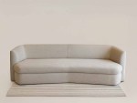 Calma Three Seater Sofa Beige Woody - Image 2