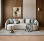 Bristol Sofa 3 Seater 256cm Woody Brown