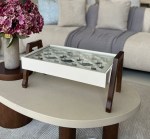 ⁦ألينا طاولة تقديم وودي⁩ - الصورة ⁦4⁩